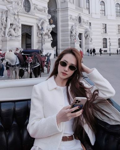 KÍNH MẮT NỮ MM DÁNG OVAL THANH MẢNH PHONG CÁCH RETRO CAO CẤP