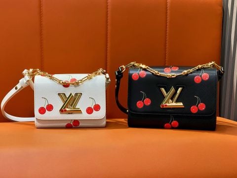 Túi xách nữ L*V x TM Twist Cherry Mini