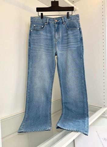 QUẦN JEANS NAM BC PHOM SUÔNG ĐỨNG DENIM WASH CỔ ĐIỂN