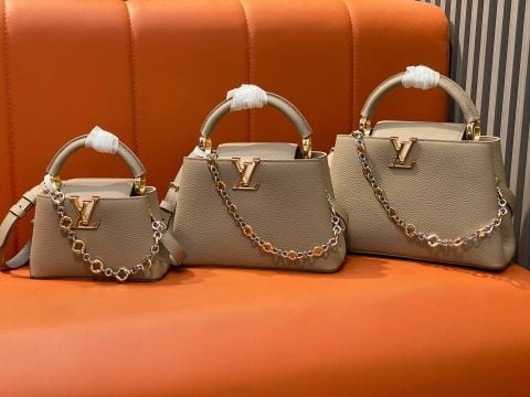 Túi xách nữ L*V Capucines Chain-On-You