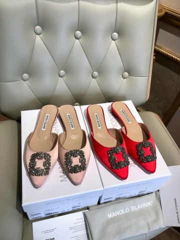 GIÀY SỤC NỮ MB LỤA SATIN SANG TRỌNG – KHÓA ĐÍNH ĐÁ “BÔNG TUYẾT” TINH XẢO