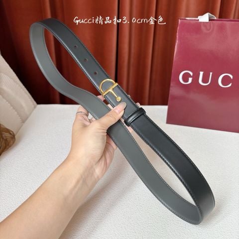 THẮT LƯNG NỮ GC BẢN 3.0CM KHÓA KIM LOẠI MÓC NGỰA THANH LỊCH