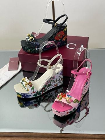 SANDAL NỮ ĐẾ XUỒNG GUCC