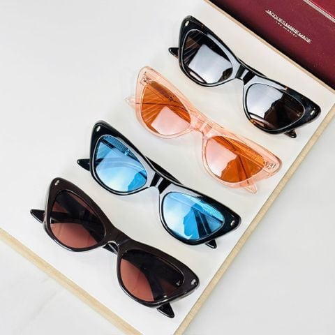 KÍNH RÂM NỮ J M M IM KELLY CAT-EYE GỌNG ACETATE BÓNG – FORM SẮC SẢO TÔN MẶT