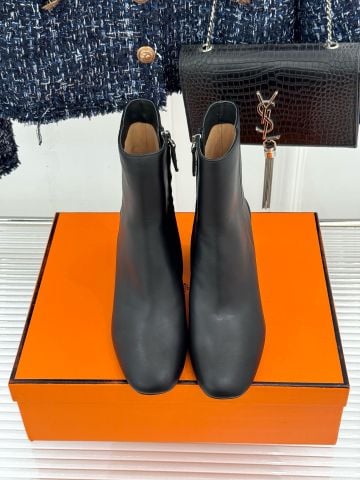 ANKLE BOOTS NỮ H M NOVITA 60 – DA NAPPA SMOOTH LEATHER, GÓT GRAPHIC