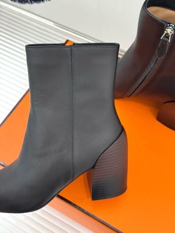 ANKLE BOOTS NỮ H M NOVITA 60 – DA NAPPA SMOOTH LEATHER, GÓT GRAPHIC