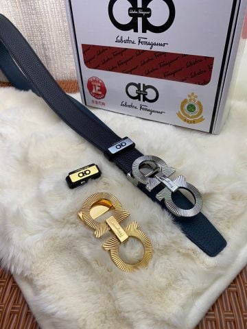 THẮT LƯNG NAM FG KHÓA LOGO SIGNATURE BẢN 3.5CM SANG TRỌNG