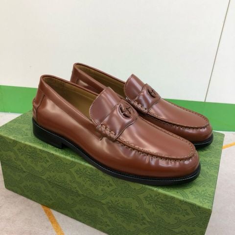 Giày nam Loafer GUCC*  Midnight-Navy GG Signature