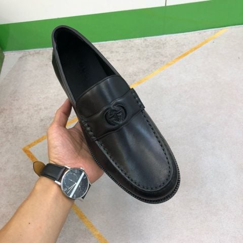 Giày nam Loafer GUCC*  Midnight-Navy GG Signature