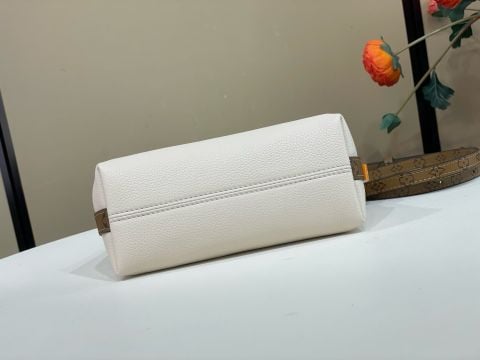 TÚI XÁCH NỮ L V MULTIPASS MINI PHOM GỌN DA BÊ MỀM PHỐI CANVAS