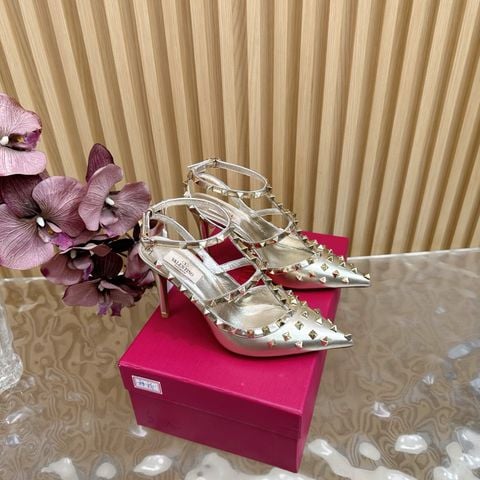 GIÀY NỮ CAO GÓT VALENTINOO*  ROCKSTUD MESH