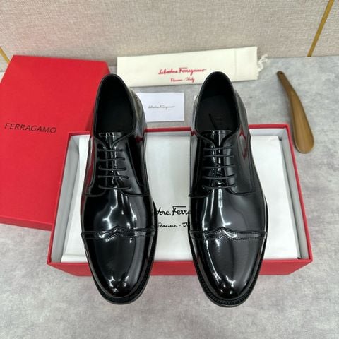 GIÀY TÂY NAM SALVATOR*E* MŨI CAPTOE BROGUE – DA BÒ NHẬP KHẨU, ĐẾ DA Ý TRAMEZZA