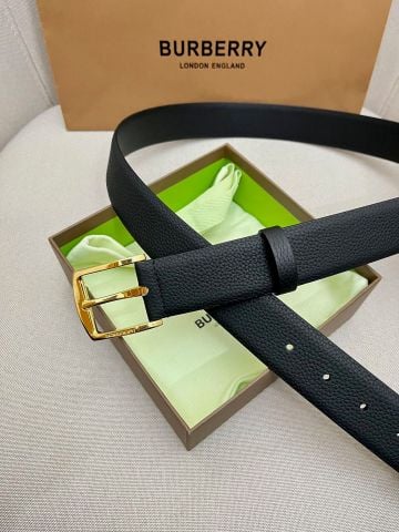 THẮT LƯNG NAM BBR MẶT KHÓA KIM LOẠI TỐI GIẢN – DA BÒ 2 MẶT BẢN 3.5CM