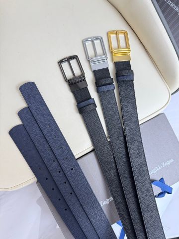 THẮT LƯNG NAM DA BÒ REVERSIBLE KHÓA XOAY CAO CẤP BẢN 3.5CM