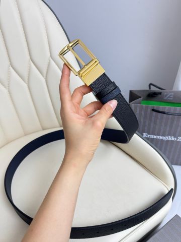 THẮT LƯNG NAM DA BÒ REVERSIBLE KHÓA XOAY CAO CẤP BẢN 3.5CM