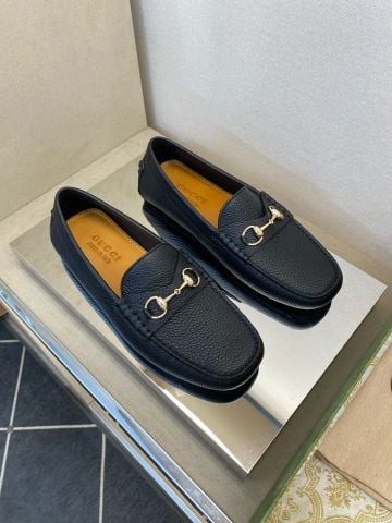 GIÀY MOCASSIN NAM GUCC* DA BÒ HẠT