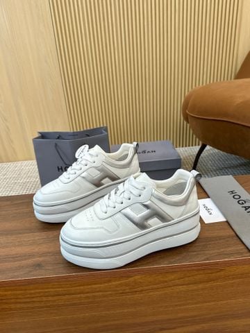 GIÀY THỂ THAO NỮ HOG* ĐẾ ĐỘN 2 TẦNG TĂNG CHIỀU CAO 7CM PHOM TRÒN THỜI TRANG