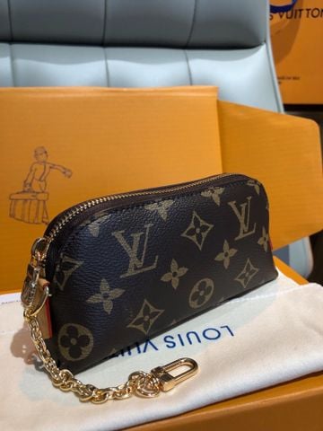 VÍ NHỎ L*V  LIPSTICK MONOGRAM – DÂY XÍCH TREO TÚI HOẶC MÓC KHOÁ