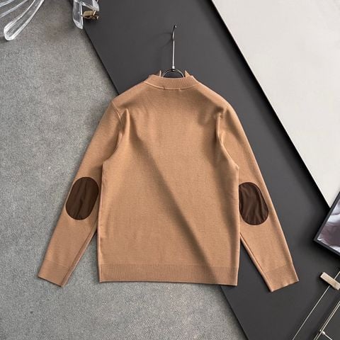 ÁO LEN NAM PRD DỆT KIM MẬT ĐỘ CAO – CỔ LỬNG GÂN NỔI, MIẾNG VÁ KHUỶU TAY TINH TẾ