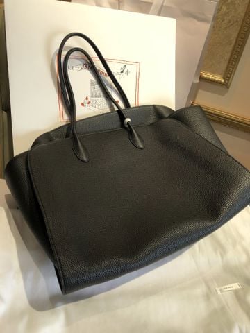 TÚI TOTE NAM NỮ T R MARLO 17 PHOM SEMI-STRUCTURED DA BÒ PEBBLED-GRAIN