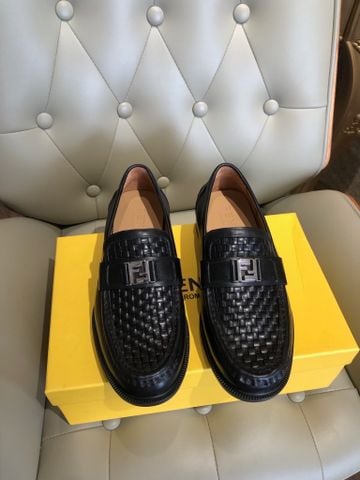 GIÀY NAM LOAFER FEN PHỐI DA VÂN ĐAN – KHÓA FF ĐIỂM NHẤN LỊCH LÃM