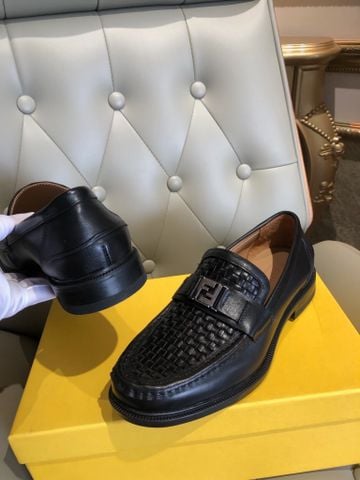 GIÀY NAM LOAFER FEN PHỐI DA VÂN ĐAN – KHÓA FF ĐIỂM NHẤN LỊCH LÃM