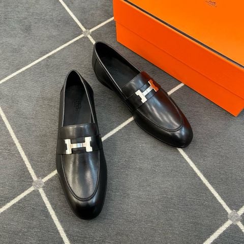 Giày nam Herme*  loafer da bê