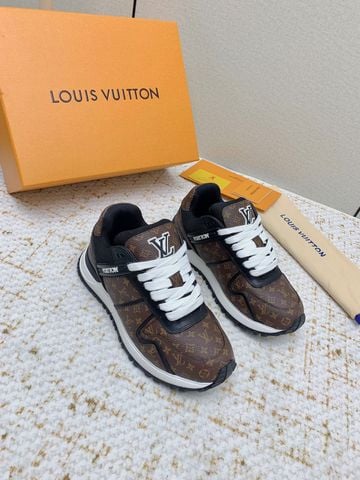 GIÀY NAM NỮ LV* RUNNER TATIC TRẮNG HỌA TIẾT ĐA SẮC – ĐẾ 4CM