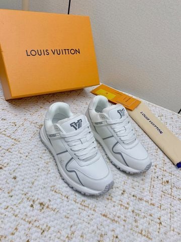 GIÀY NAM NỮ LV* RUNNER TATIC TRẮNG – ĐẾ 4CM, THỂ THAO SANG TRỌNG