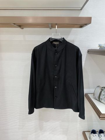 ÁO KHOÁC NAM LP DÁNG CỔ BẺ PHONG THÁI OLD MONEY TỐI GIẢN CAO CẤP