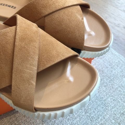 DÉP NAM NỮ H M ECLAIR ĐẾ H NỔI KHỐI PHOM DÀY TÔN DÁNG DA LỘN