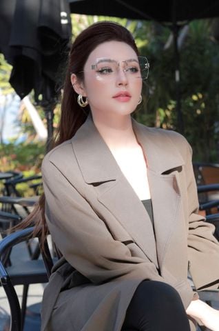 KÍNH MẮT NỮ B L C G BB LOGO RIMLESS – DÁNG KHÔNG VIỀN THANH MẢNH, FORM SANG SẮC NÉT