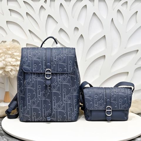 BALO NAM DR FULL DA DẬP NỔI OBLIQUE – FORM ĐỨNG SANG TRỌNG, KHÓA KIM LOẠI TINH XẢO