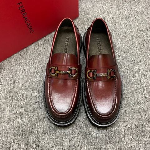 GIÀY NAM LOAFER FRG MŨI MAY MOCCASIN GANCINI KIM LOẠI