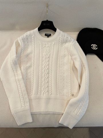 ÁO LEN NỮ CHAN CỔ TRÒN CASHMERE PHA LỤA — DỆT CÁP TINH XẢO