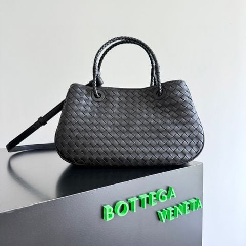 Túi xách nữ BV* Basket đan tay dáng tote trung sang trọng