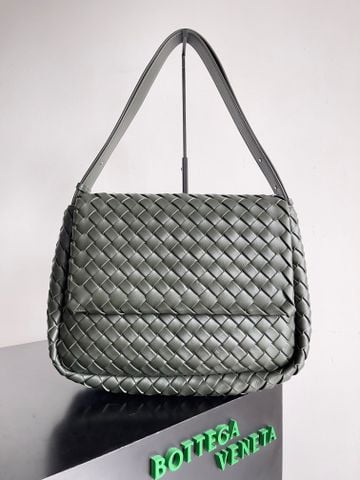 Túi đeo chéo Unisex BV* Cobble Intrecciato