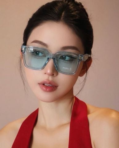 KÍNH MẮT NỮ PRD GỌNG VUÔNG BẢN LỚN VÂN LOANG SANG TRỌNG TRÒNG CHỐNG UV