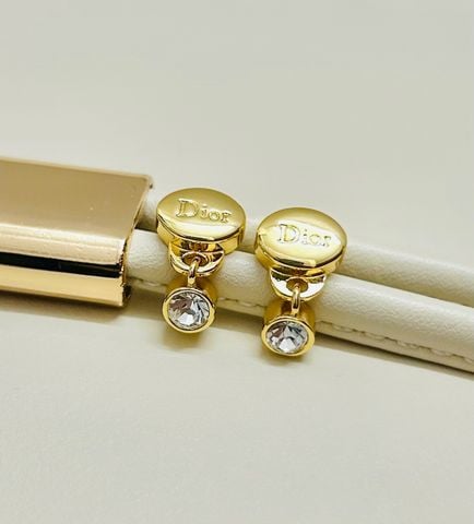HOA TAI NỮ DIOR CORE KIM LOẠI ÁNH VÀNG ĐÍNH PHA LÊ RỦ TINH TẾ