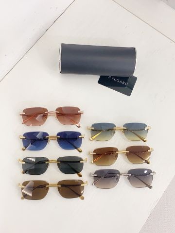 KÍNH MÁT NAM NỮ BVLGAR – KHUNG KIM LOẠI KHẮC HOẠ TIẾT, TRÒNG GRADIENT SANG TRỌNG