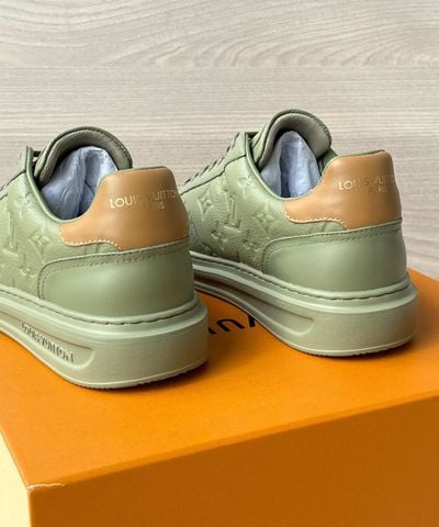 GIÀY SNEAKER NAM L V BEVERLY HILLS MONOGRAM DẬP NỔI ÊM NHẸ – ĐẾ 3.5CM + LÓT TĂNG 2.0CM