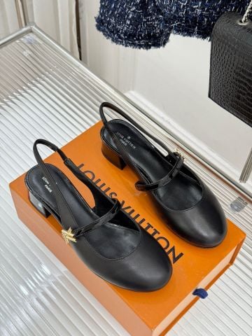 GIÀY MARY JANE NỮ L V PHOM PHÁP RETRO – GÓT THÔ VỮNG DÁNG – KHÓA SIGNATURE