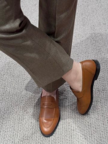 Giày nam nữ Lorro* Piana*  Loafer cổ điển