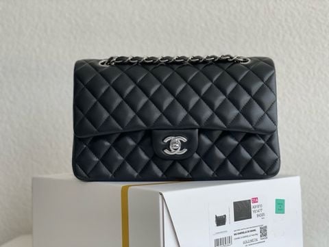 TÚI XÁCH NỮ C N CLASSIC SIZE 25 – DA CỪU NON CHẦN TRÁM, NỘI THẤT BỌC DA
