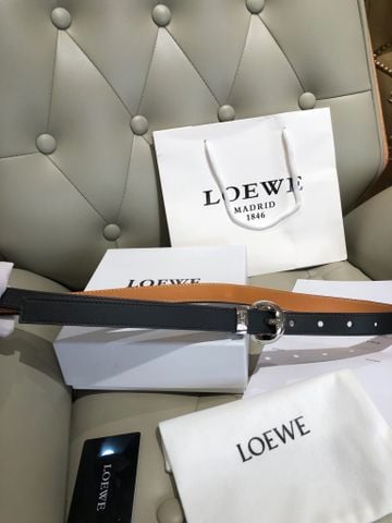 THẮT LƯNG NỮ LW MẶT KHÓA PEBBLE BO TRÒN SANG TRỌNG