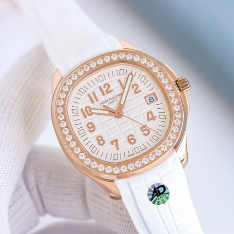 ĐỒNG HỒ NỮ PP AQUANAUT LUCE VIỀN 48 ĐÁ – QUARTZ SWISS – SIZE 38MM