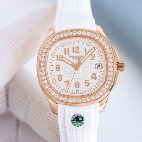 ĐỒNG HỒ NỮ PP AQUANAUT LUCE VIỀN 48 ĐÁ – QUARTZ SWISS – SIZE 38MM