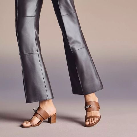SANDAL NỮ H M NINON 50 SUEDE KELLY BUCKLE – GÓT 5CM, PHOM EVERYDAY ELEGANCE