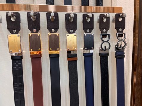 THẮT LƯNG NAM DG MẶT KHÓA BẢN LỚN TẠO ĐIỂM NHẤN QUYỀN LỰC