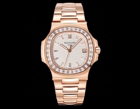 ĐỒNG HỒ UNISEX PP NAUTILUS 5711 SIZE 40MM VIỀN KIM CƯƠNG BAGUETTE
